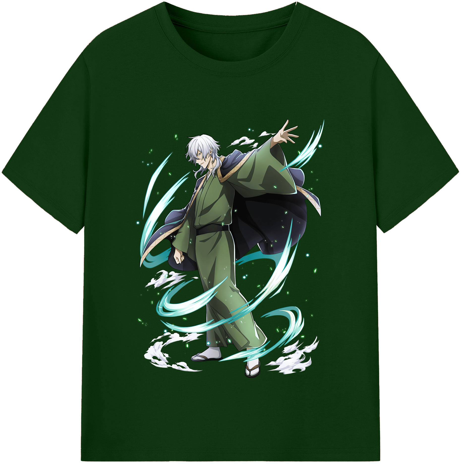 （画像用） 文豪ストレイドッグス Bungo Stray Dogs 綿100％半袖Tシャツ（フロントプリント）